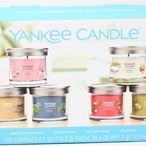 Yankee Candle 6-Pack Candle Set